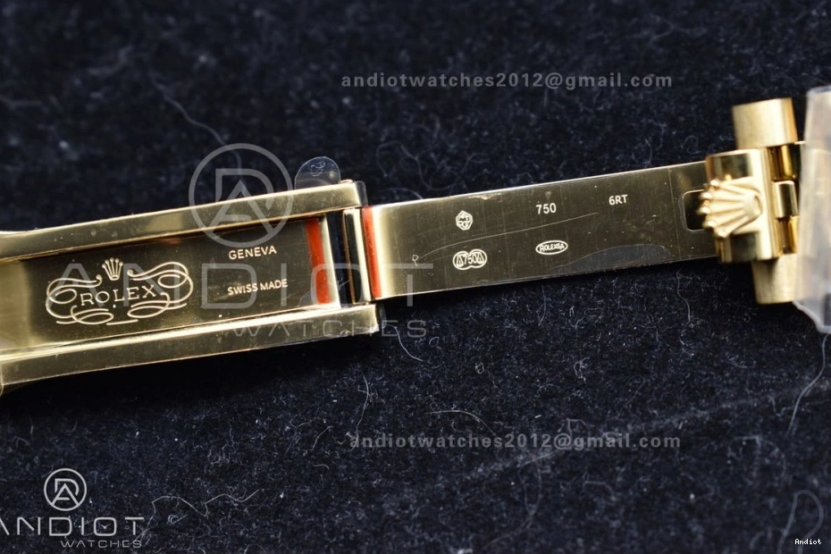 Best Edition Carnelian on Dial Date Red Bracelet YG 36 1:1 A2836 YG Day RAF 1202